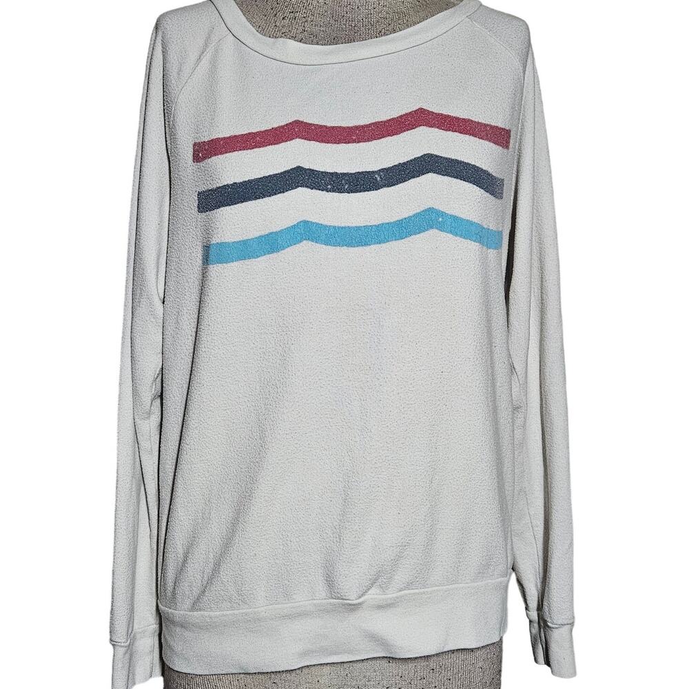 Sol Angeles Lightweight Crewneck Sweatshirt Size XS
